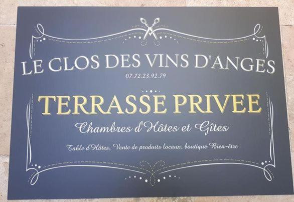 Chambres D Hotes Le Clos Des Vins D Anges Saint-Pierre-des-Champs Kültér fotó